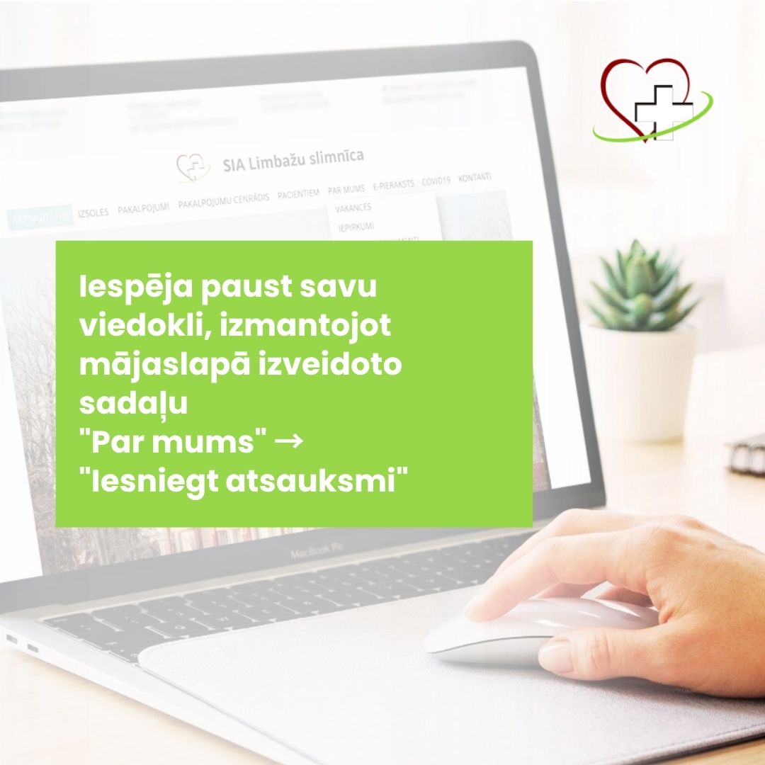 Atsauksmes par saņemtajiem pakalpojumiem Limbažu slimnīcā